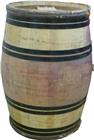 Barile in quercia, cerchiata, castagno d´occasione 225 litri