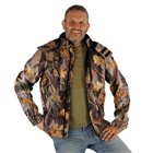 Giaccone uomo camouflage foglia  Bartavel Buffalo softshell XL