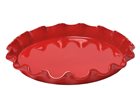 Piatto rosso ceramica 33 cm torta Corolla Grand Cru Emile Henry