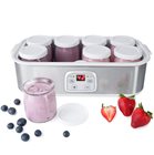 Yogurtiera 8 vasetti per 1,4 litri temperatura regolabile e timer