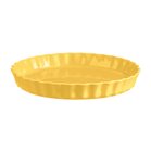 Tortiera diam.31 cm ceramica smaltata giallo provenzale Emile Henry