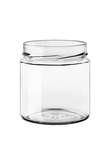 Vaso vetro 410 ml diam. 85 mm da capsula con bordo alto (15 pz.)