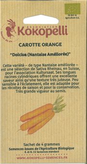 Semi di carota di Nantes